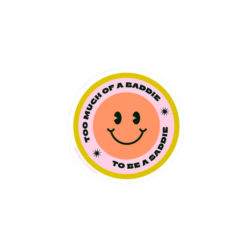 Baddie & Saddie Sticker