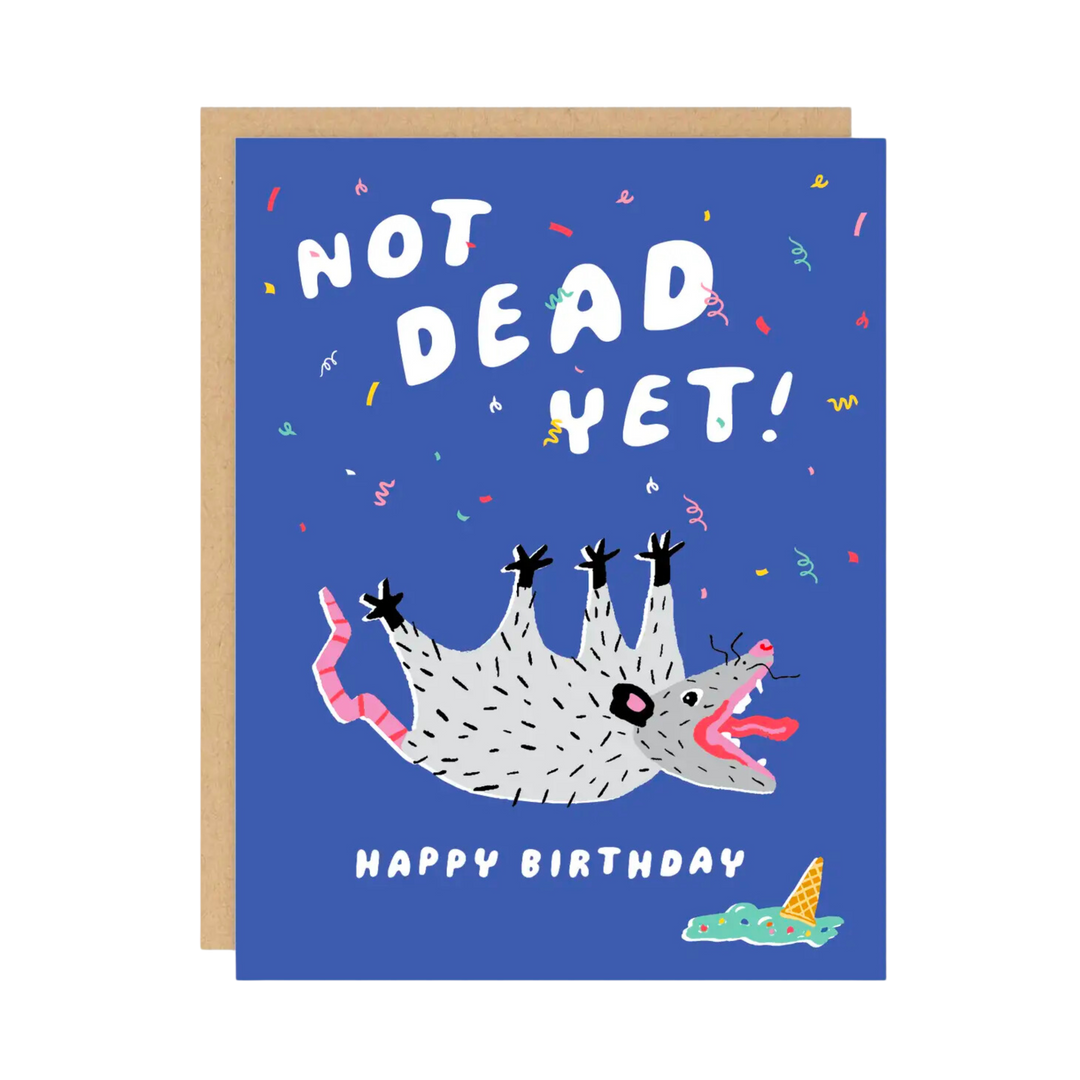 Not Dead Yet Bday Possum
