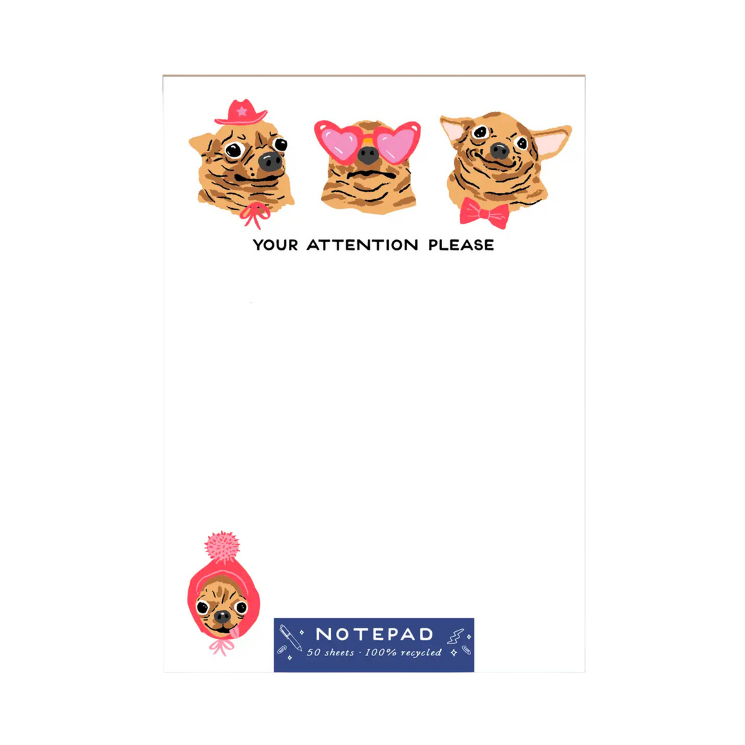 Dogs Notepad