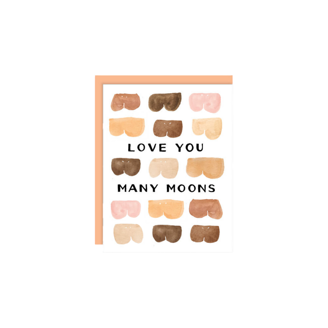 Love You Many Moons Card