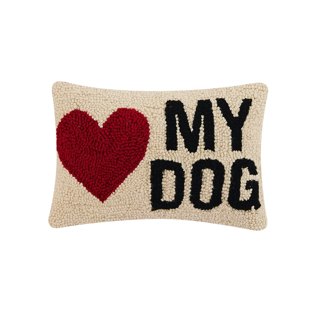 My Heart Dog Hook Pillow