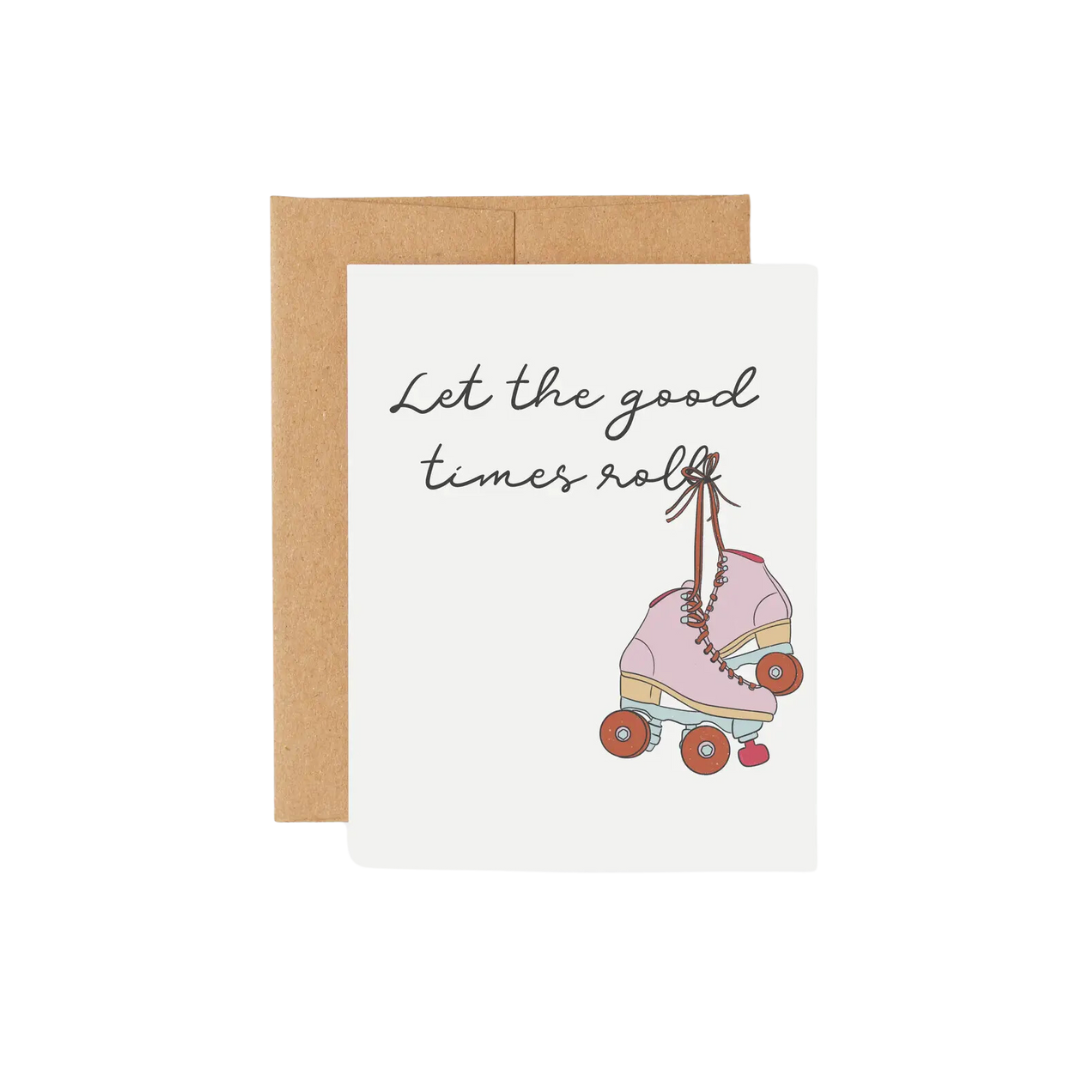 Roller Skates Card