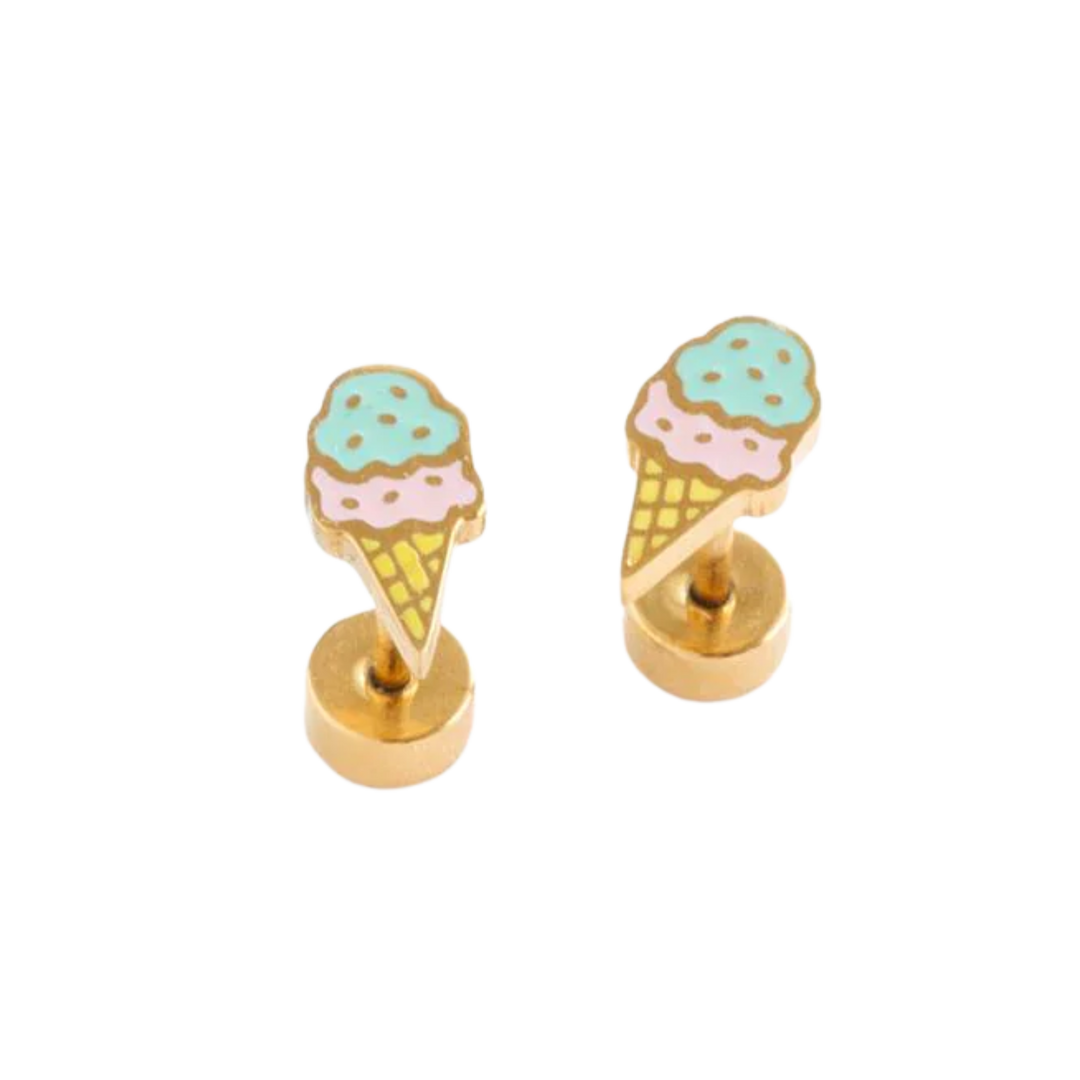 Ice Cream Stud Earring