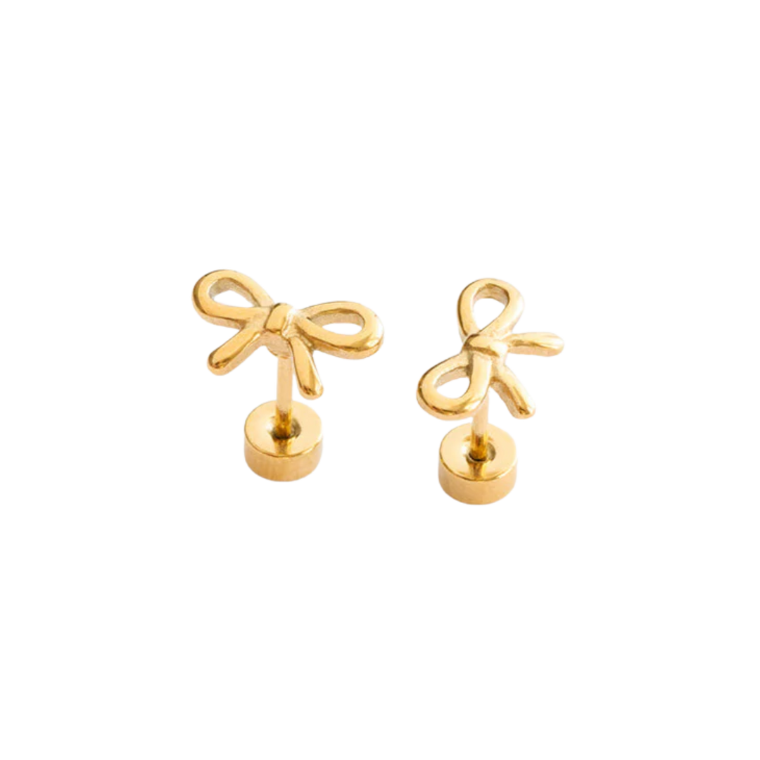 Bow Stud Earring
