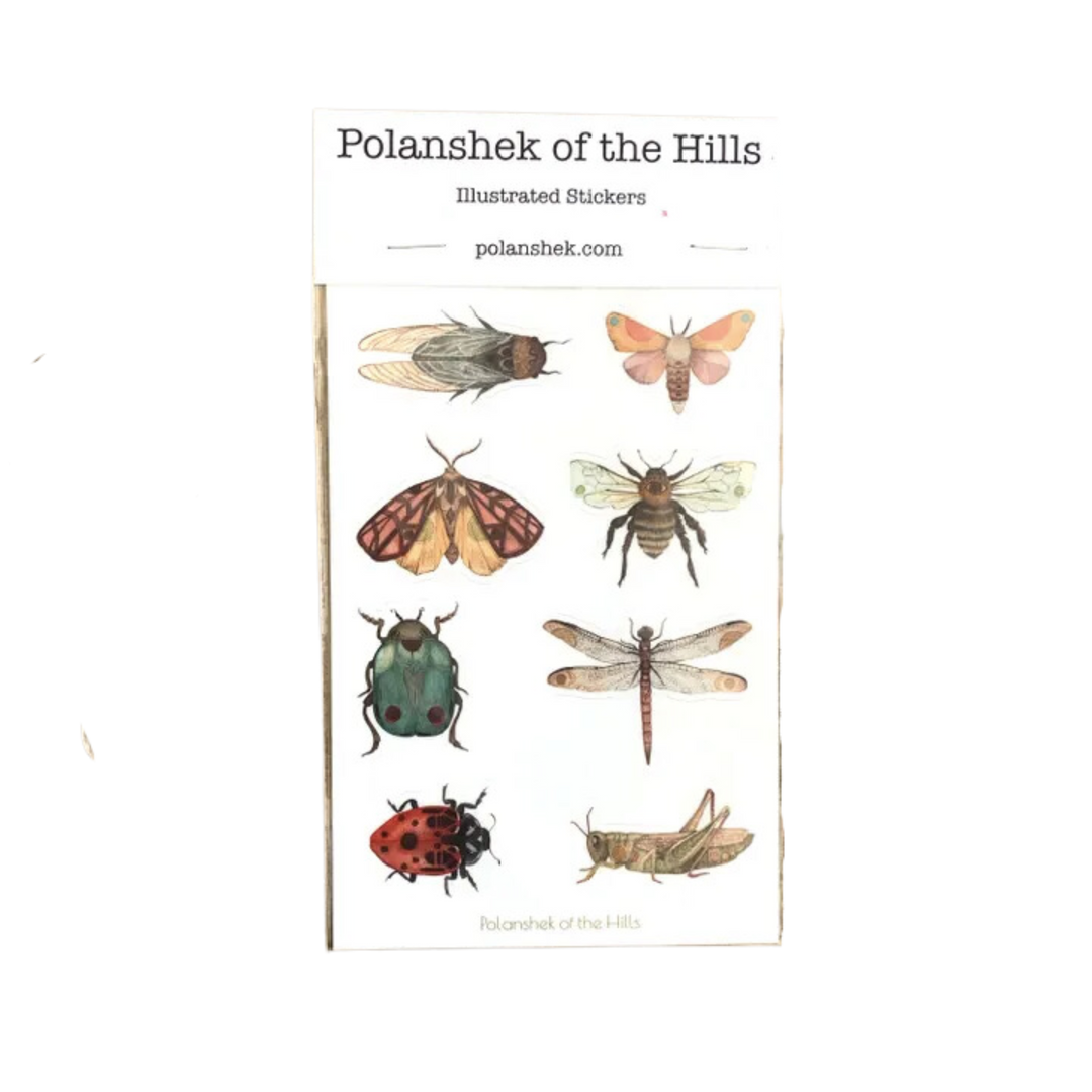 Bug Collection Sticker Set