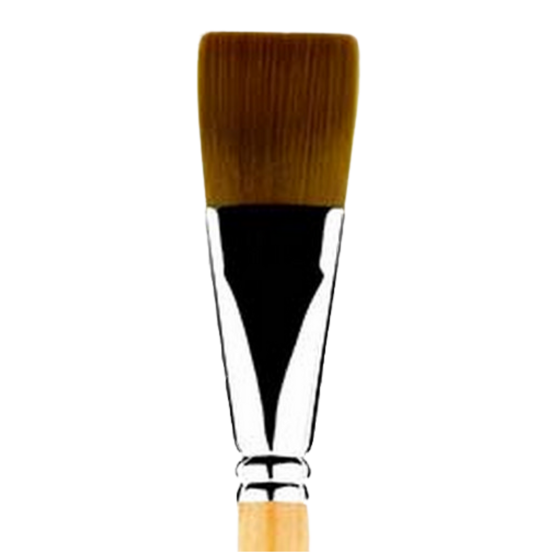 Snap Gold Taklon Short Handle Stroke 1/2 Inch