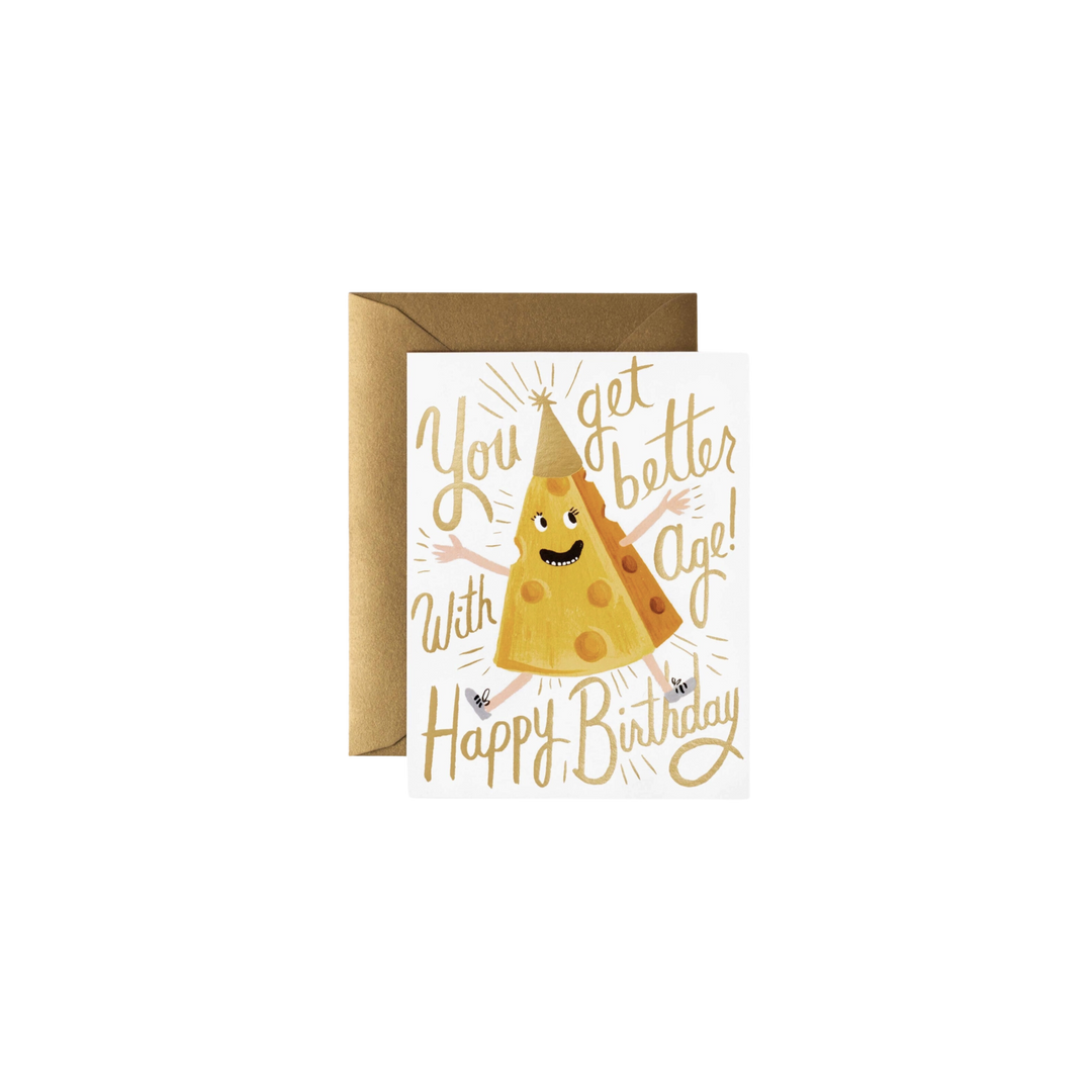 Better With Age Birthday Card