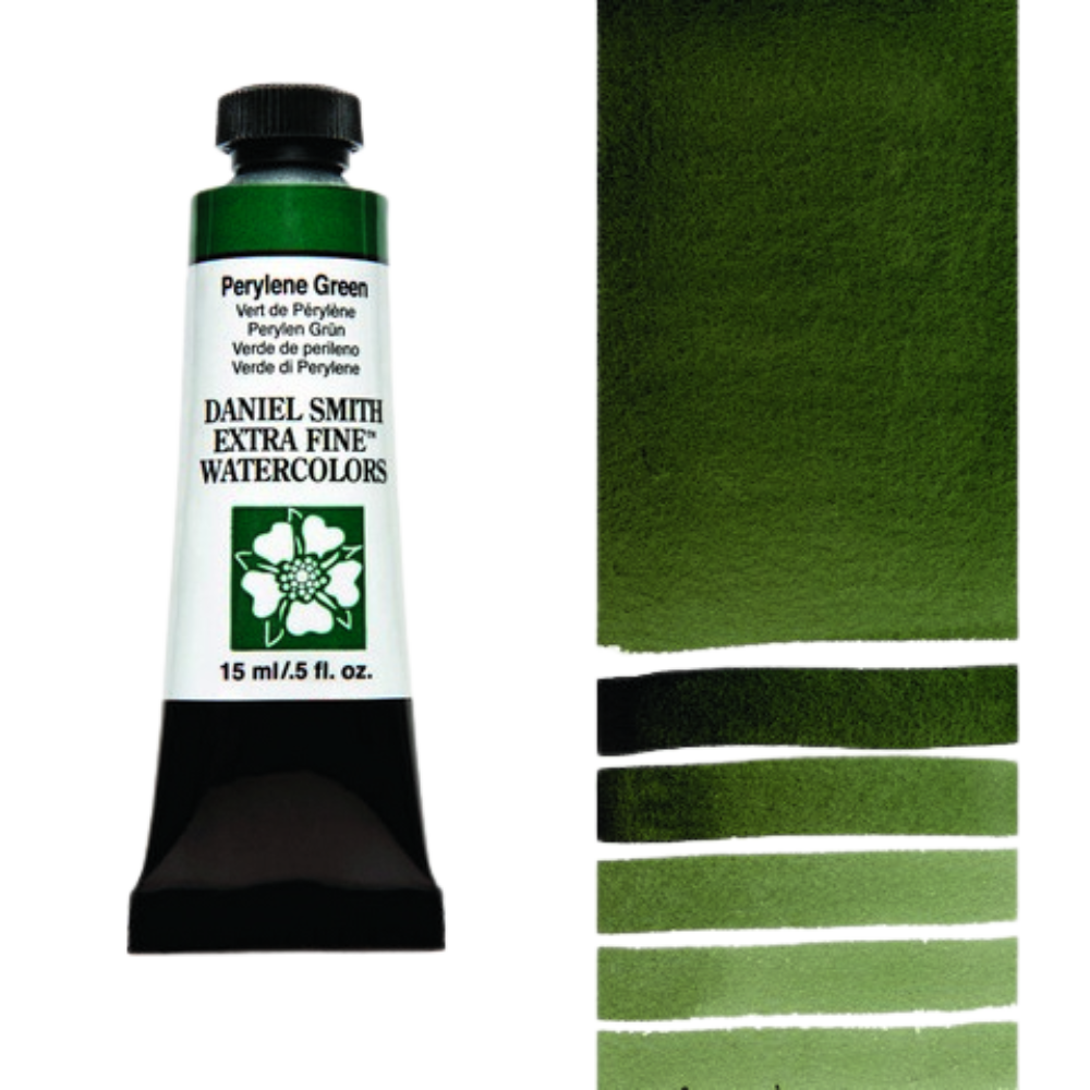 Perylene Green Daniel Smith Extra Fine Watercolor Tube 15ml