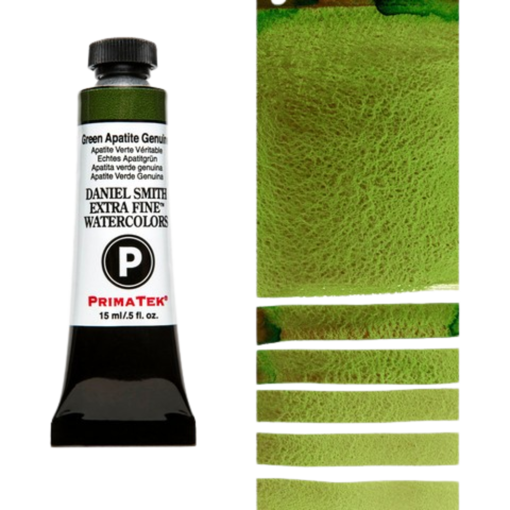 Primatek Green Apatite Genuine Daniel Smith Extra Fine Watercolor Tube 15ml