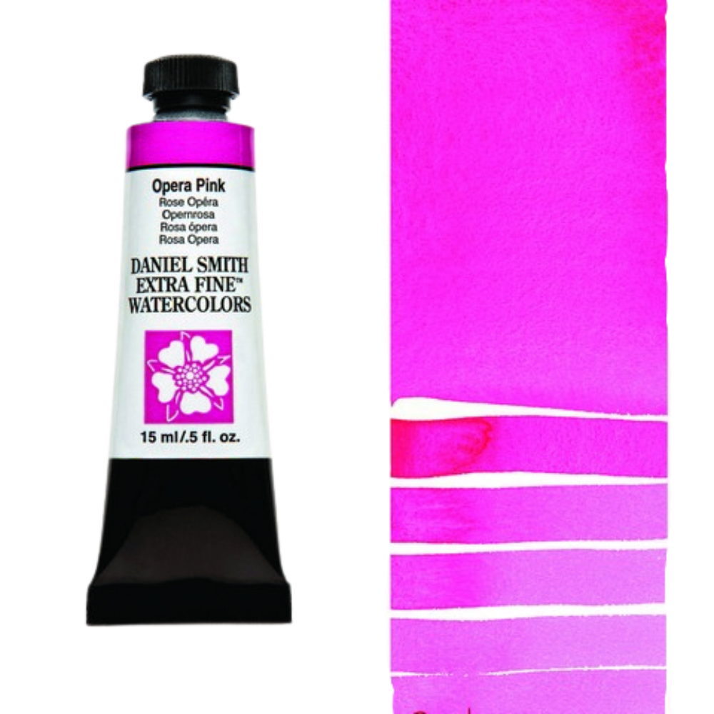 Opera-Pink Daniel Smith Extra Fine Watercolor Tube 15ml