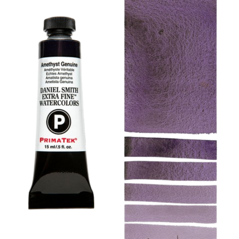 Primatek Amethyst Genuine Daniel Smith Extra Fine Watercolor Tube 15ml