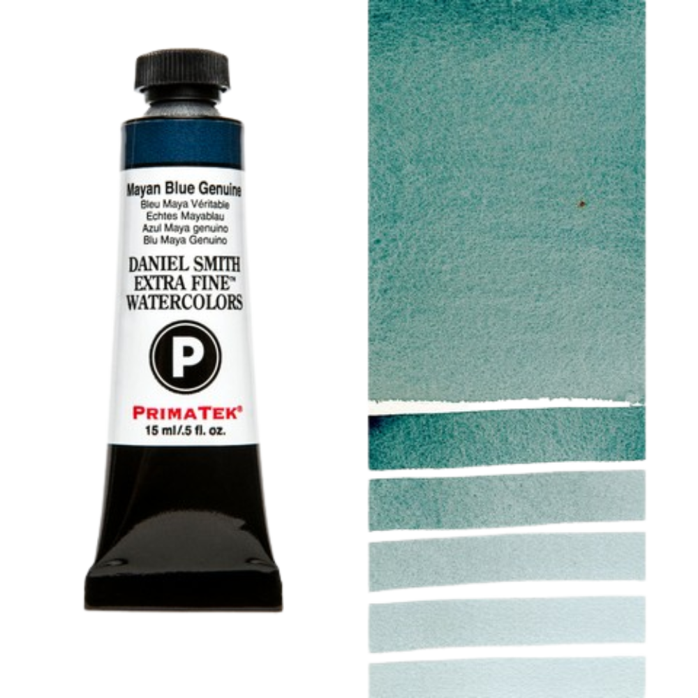 Primatek Mayan Blue Genuine Daniel Smith Extra Fine Watercolor Tube 15ml