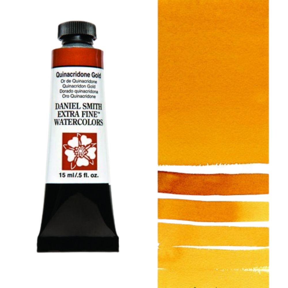 Quinacridone Gold Daniel Smith Extra Fine Watercolor Tube 15ml
