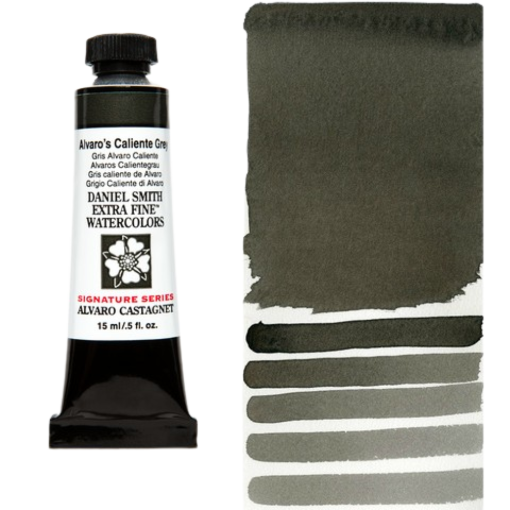 Alvaros Caliente Grey Daniel Smith Extra Fine Watercolor Tube 15ml