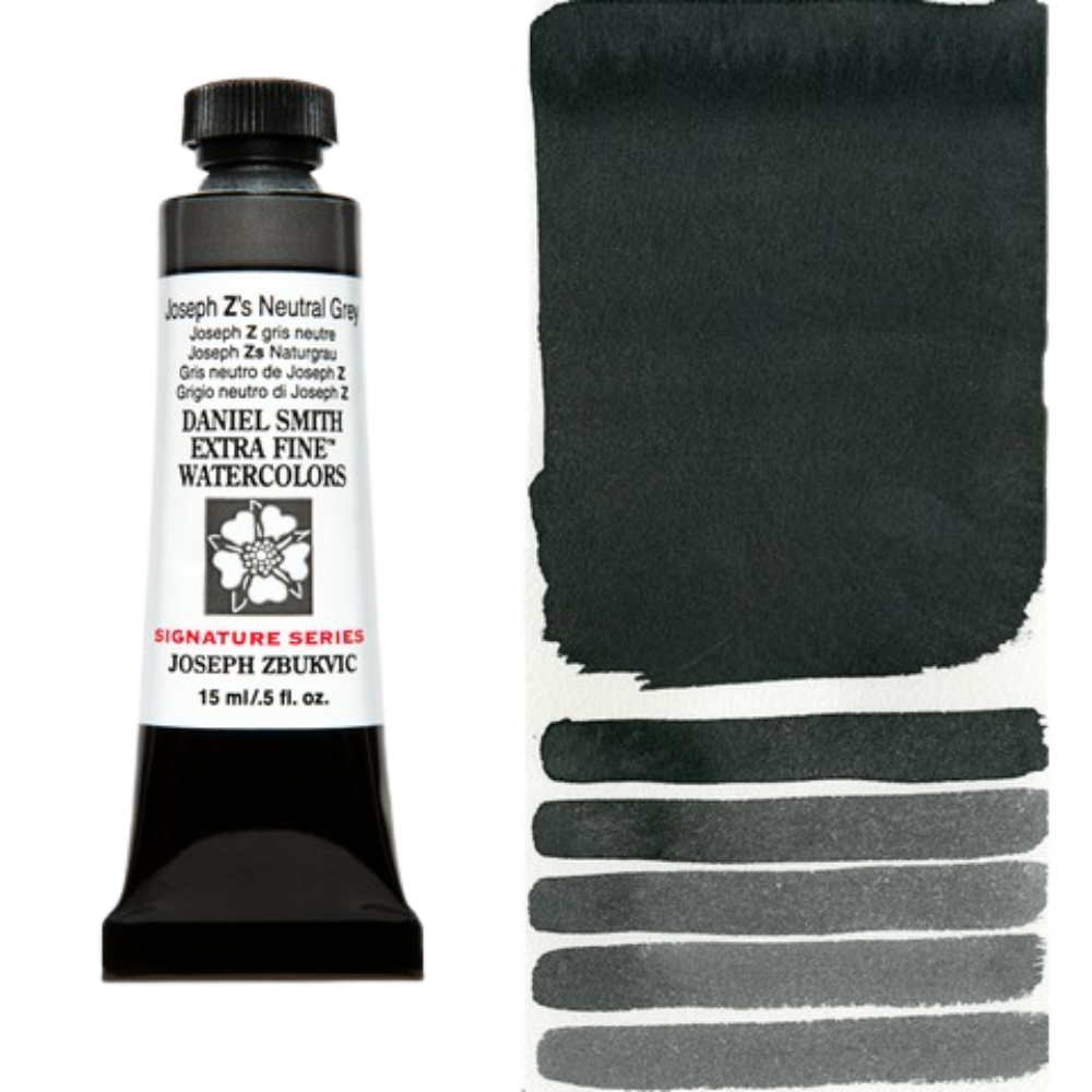 Joseph Z's Neutral Grey Daniel Smith Extra Fine Watercolor Tube 15ml