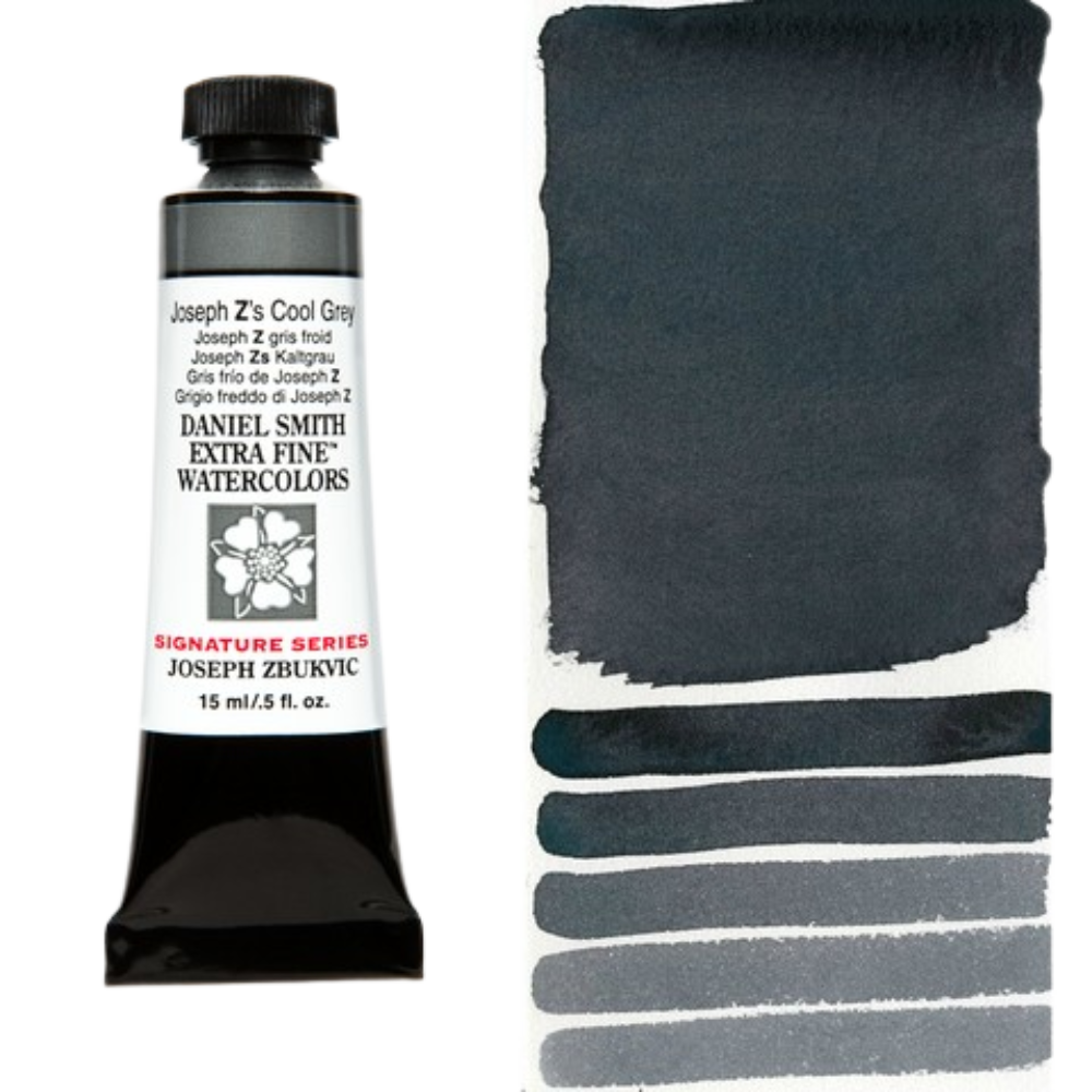 Joseph Z's Cool Grey Daniel Smith Extra Fine Watercolor Tube 15ml