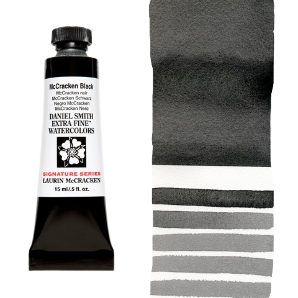 Mccracken Black Daniel Smith Extra Fine Watercolor Tube 15ml