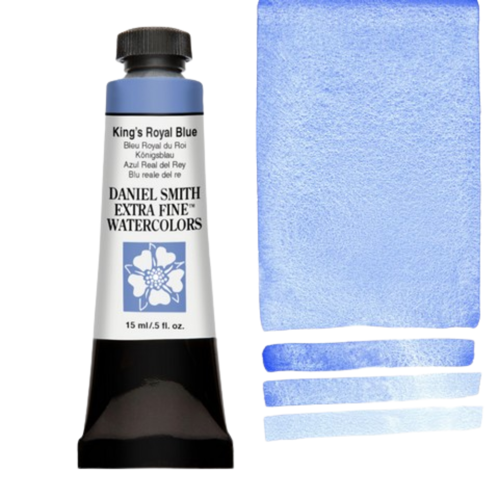 King's Royal Blue Daniel Smith Extra Fine Watercolor Tube 15ml