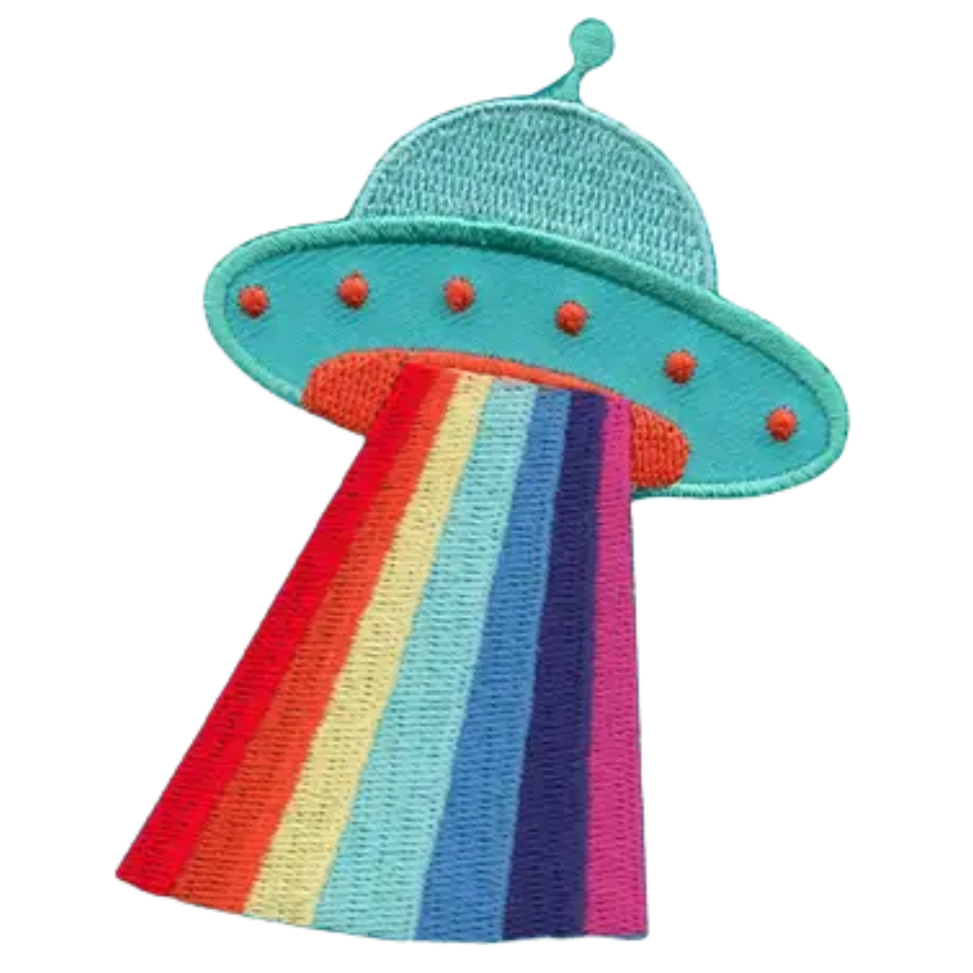 Patch - UFO Space Rainbow