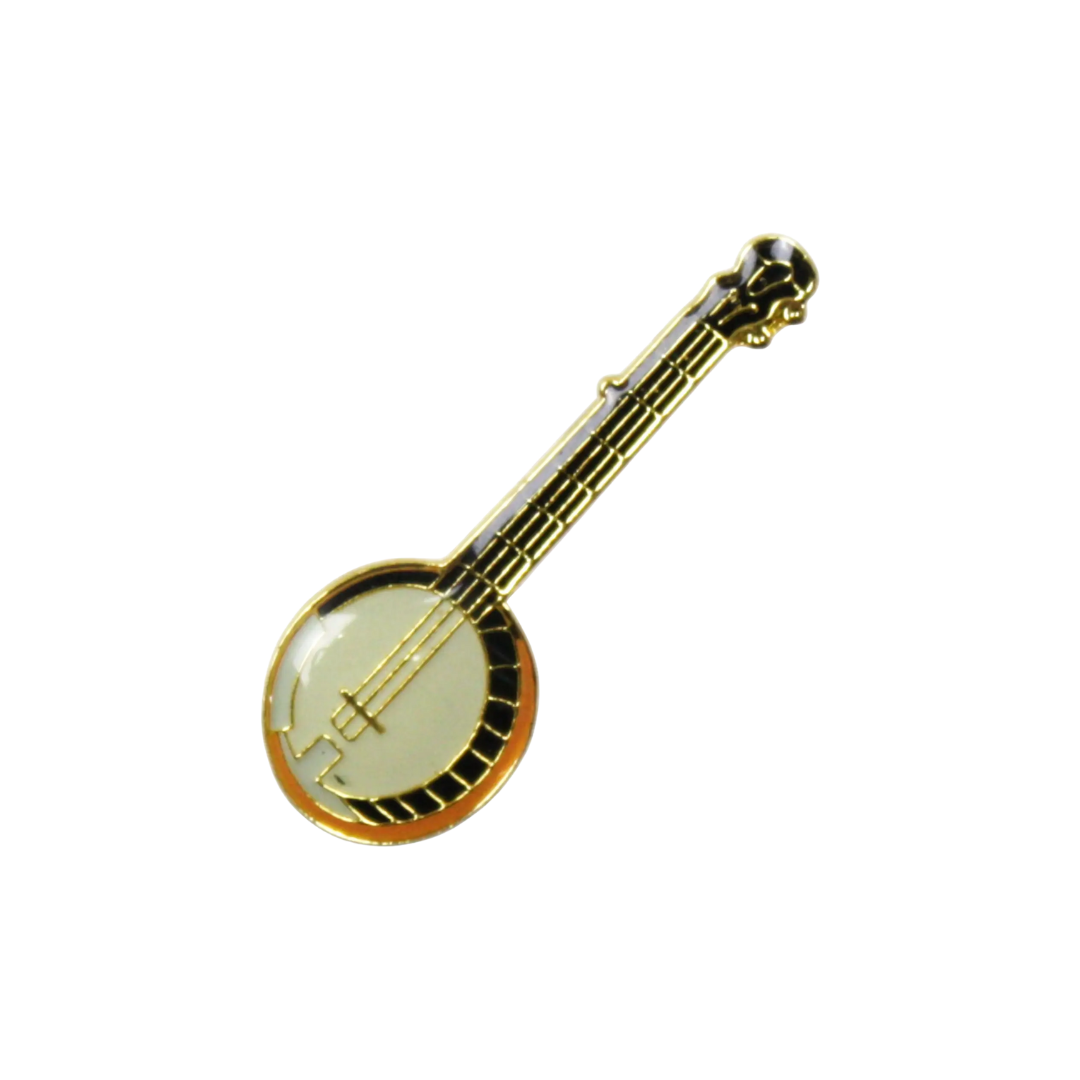 Banjo Enamel Pin