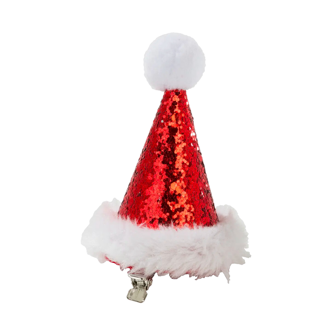 Clip On Santa Party Hat