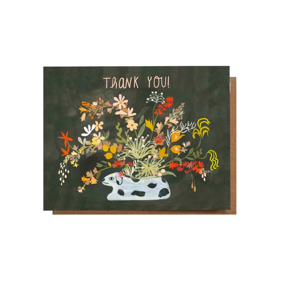 Thank You Dalmation Card
