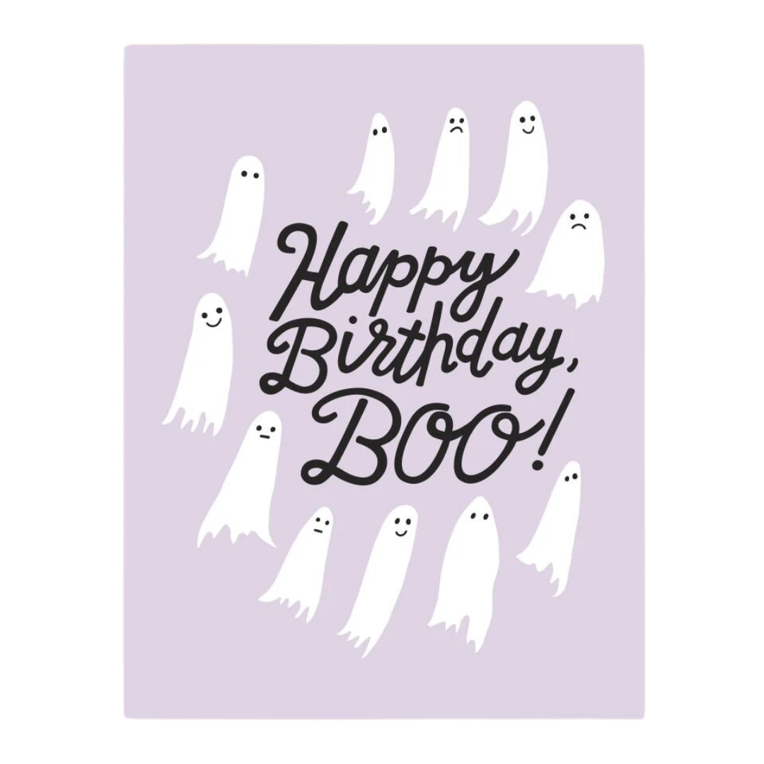 Birthday Boo Card