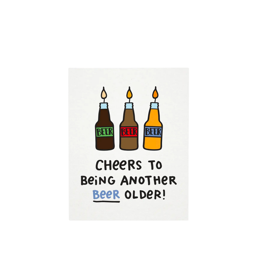 Another Beer Older Birthday Card