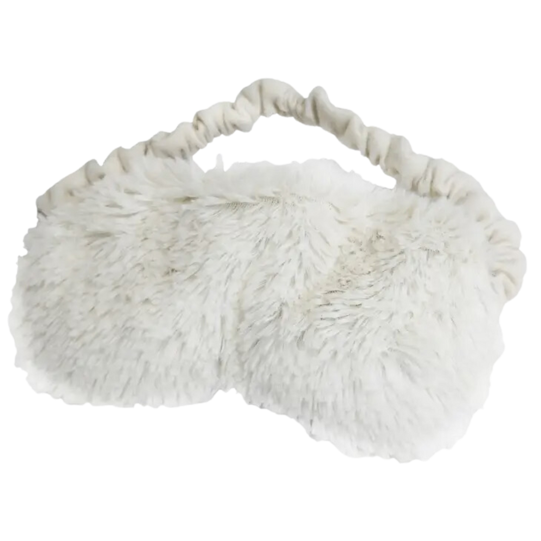 Cream Warmies Eye Mask