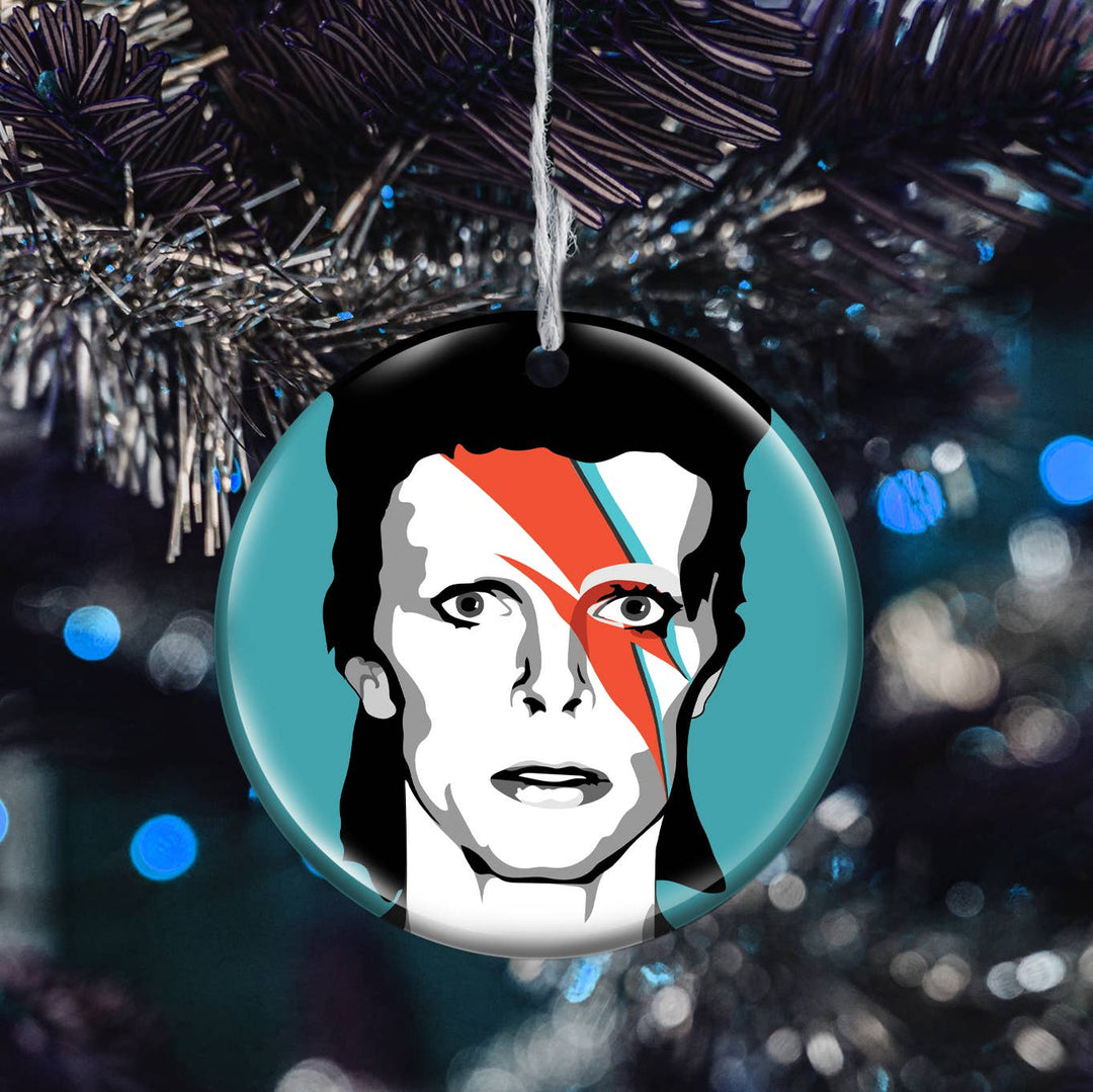 David Bowie Ornament