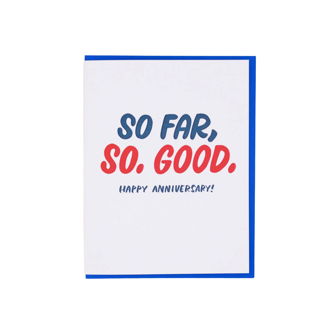 So Far So Good Card