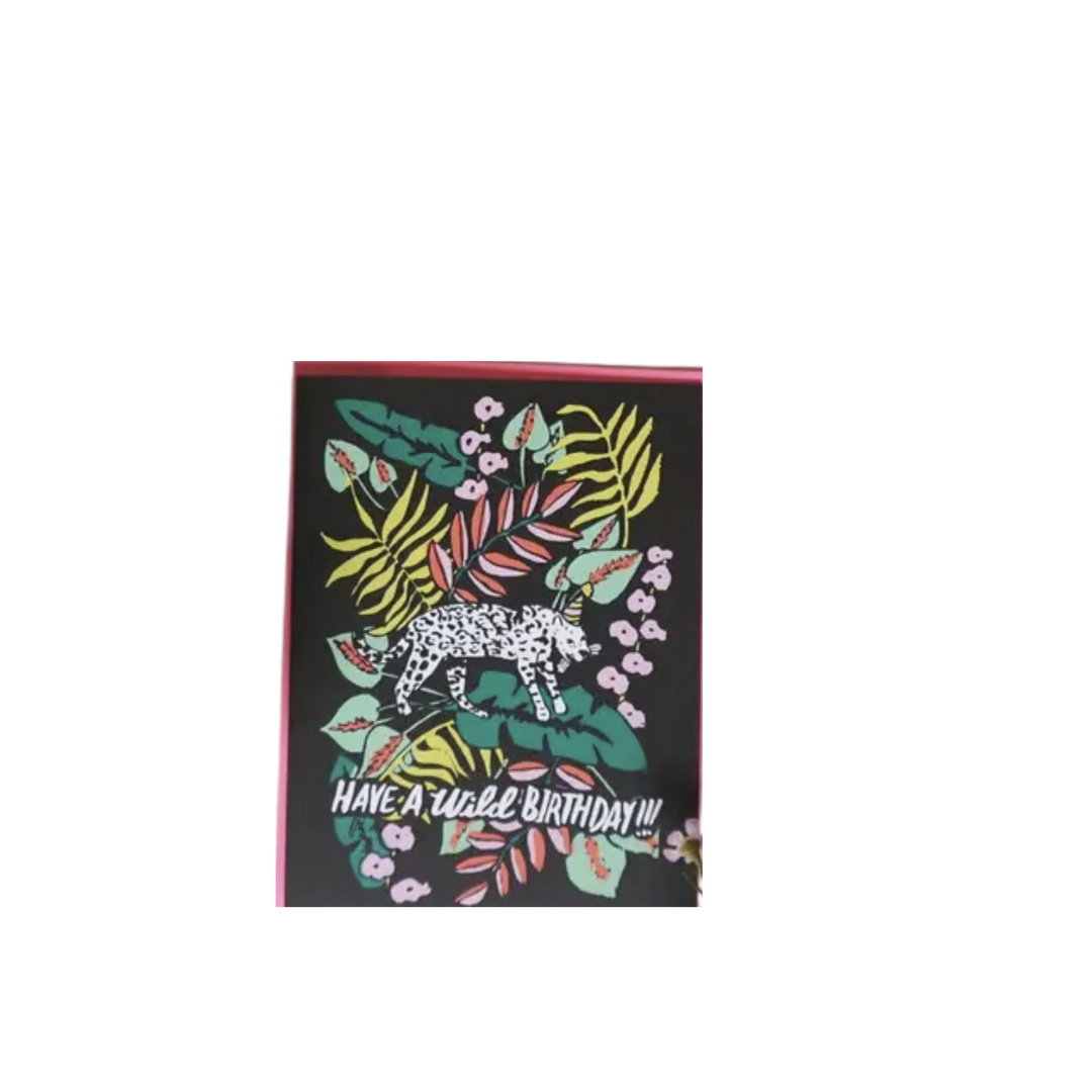 Wild Birthday Greeting Card