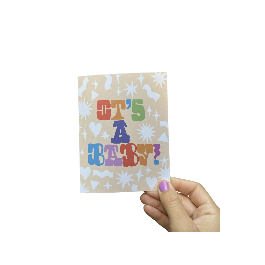 It's A Baby Card