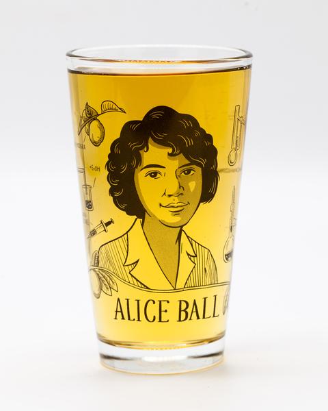 Alice Ball Pint Glass