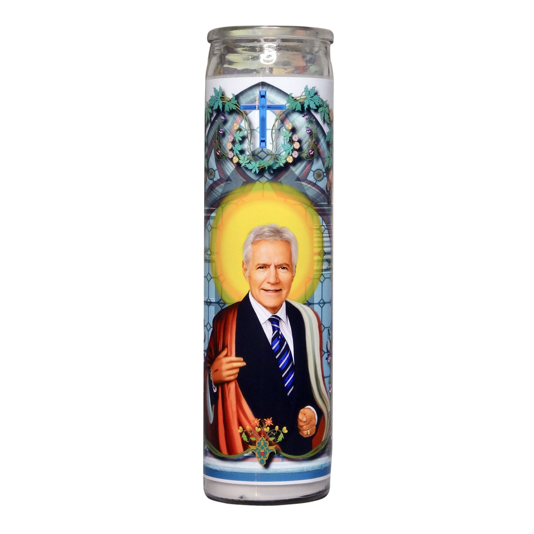 Alex Trebek Prayer Candle