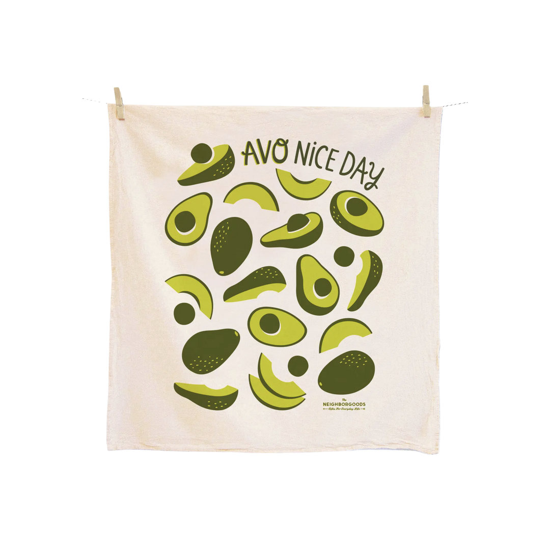 Avo Nice Day Tea Towel/Dish Towel