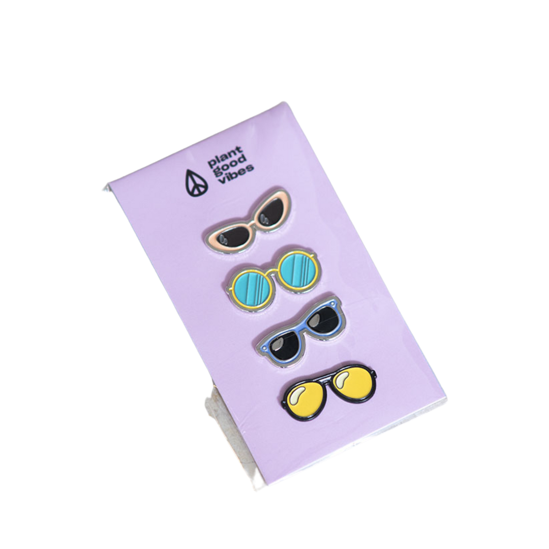 Sunnies Plant Magnet Accessories - 4 Pack