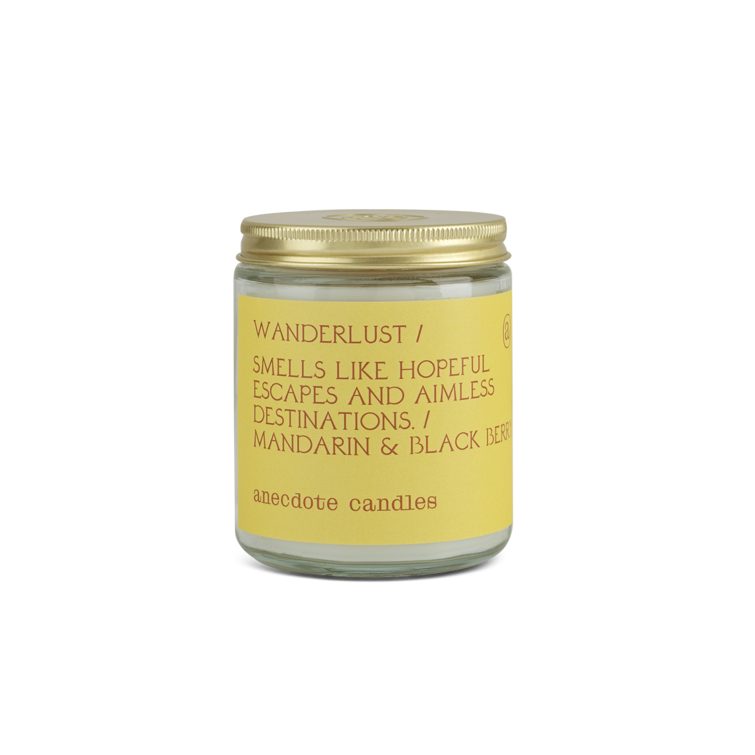 Wanderlust Candle (Mandarin & Black Berry)