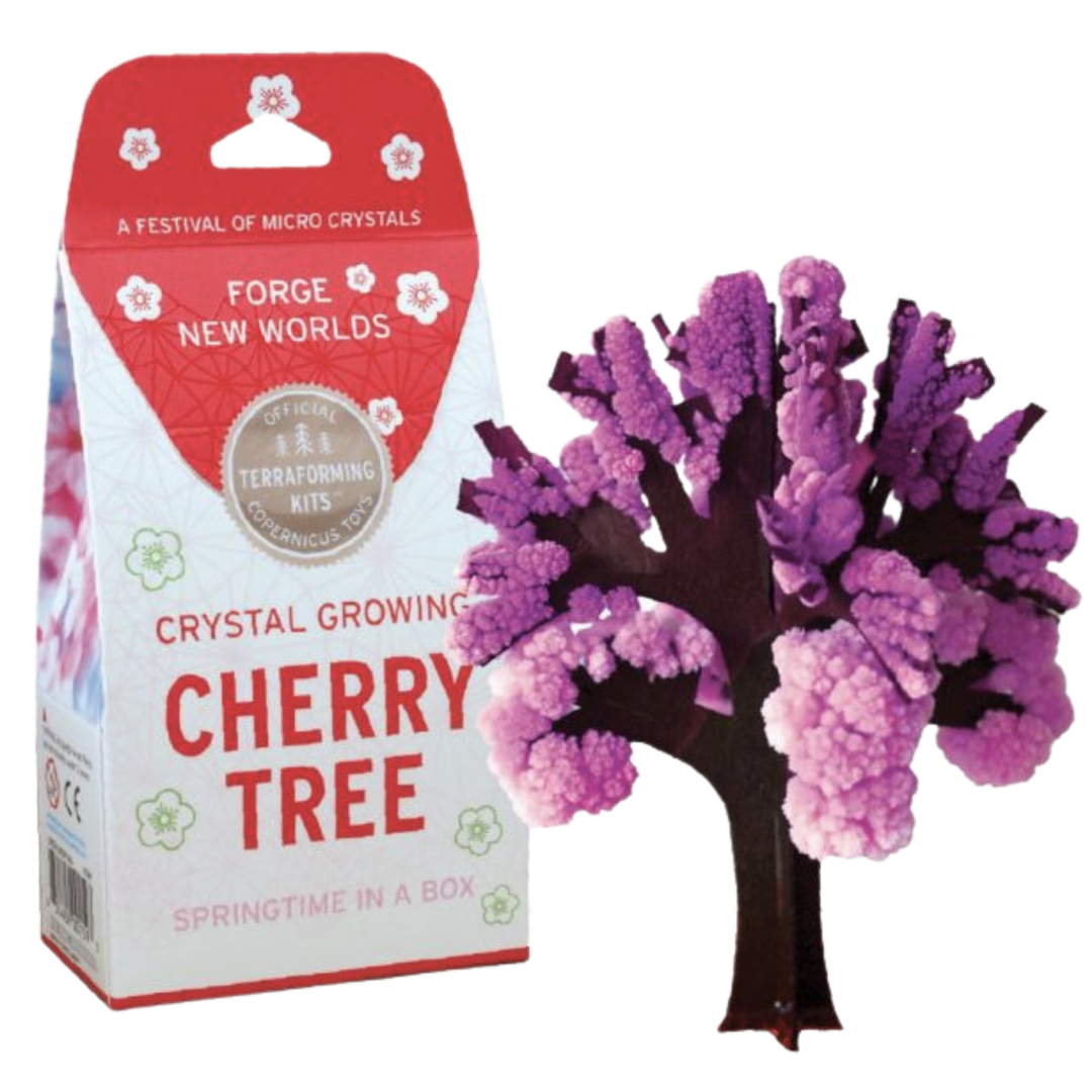 Crystal Growing Cherry Tree