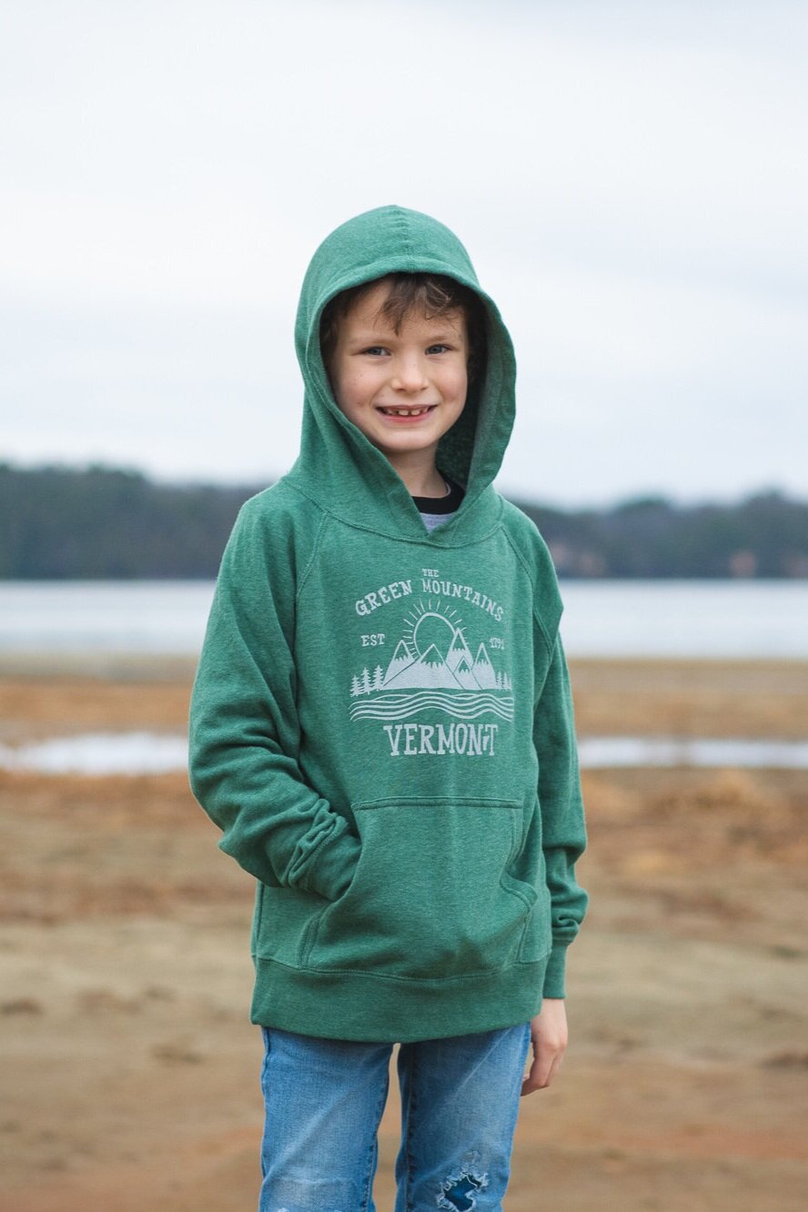Youth Green Mountain Hoodie