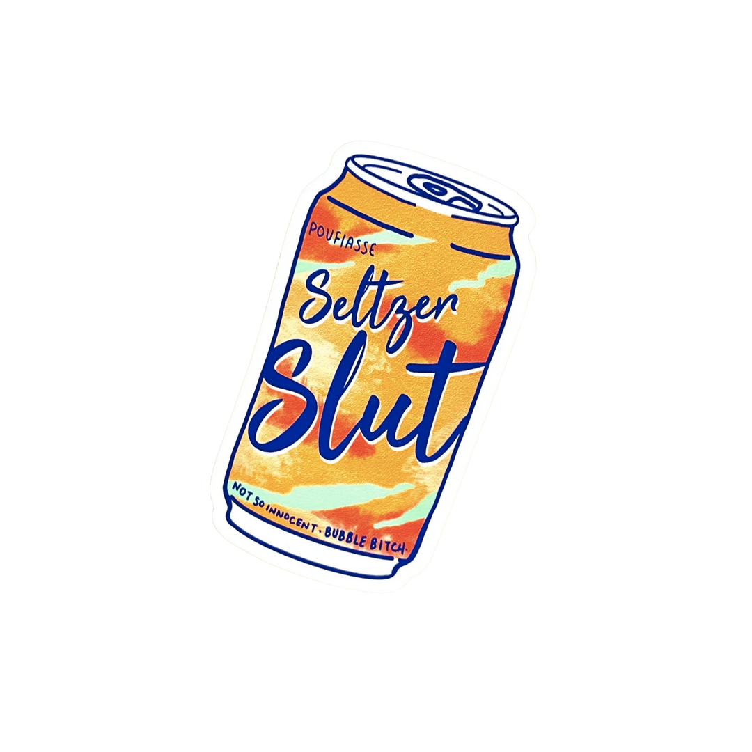 Seltzer Slut 3" Fridge Magnet