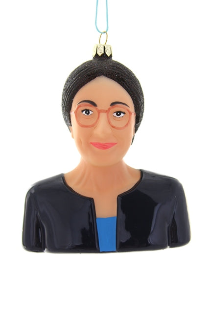 Alexandria Ocasio-Cortez Ornament