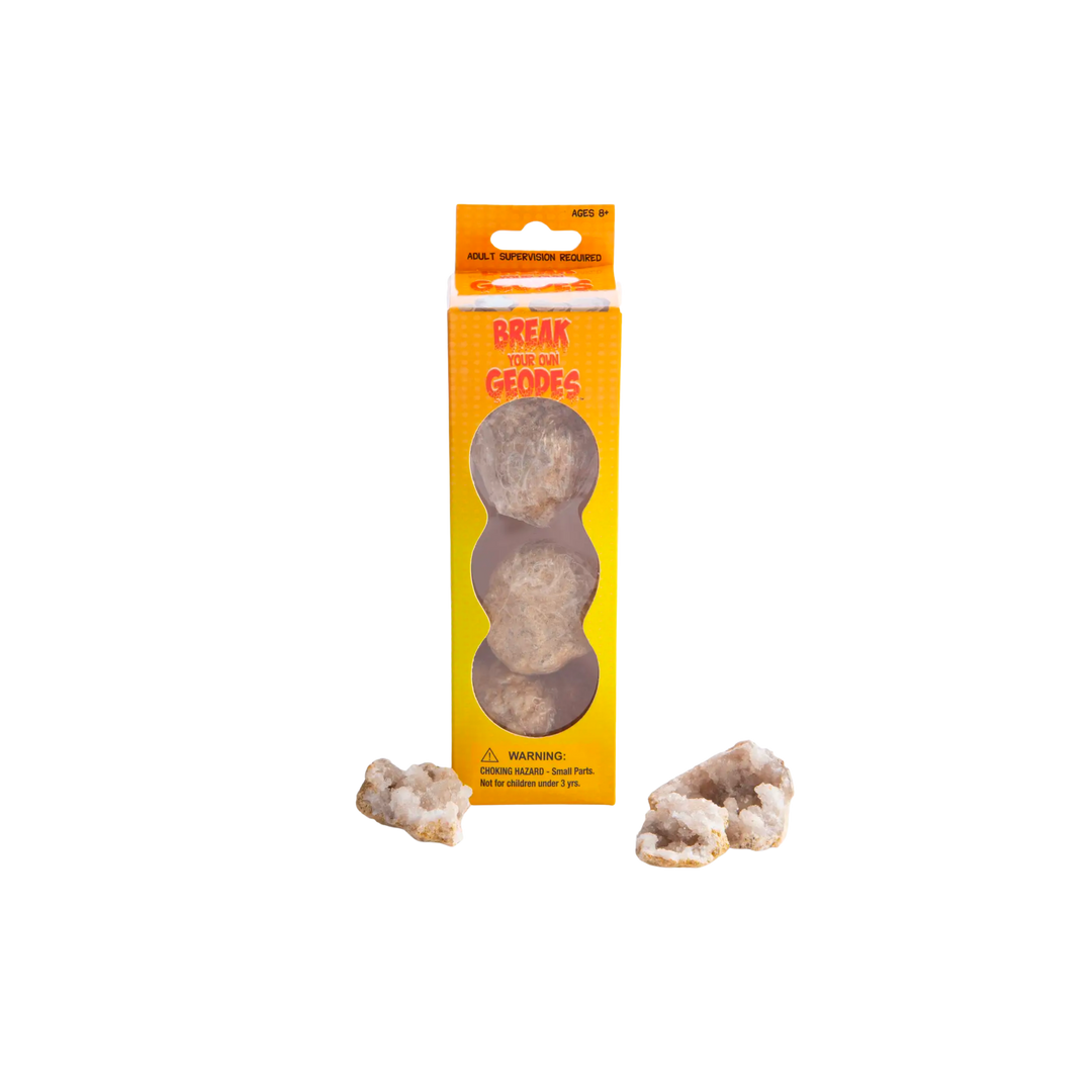 3 Piece Break-Your-Own Moroccan Geodes Kit