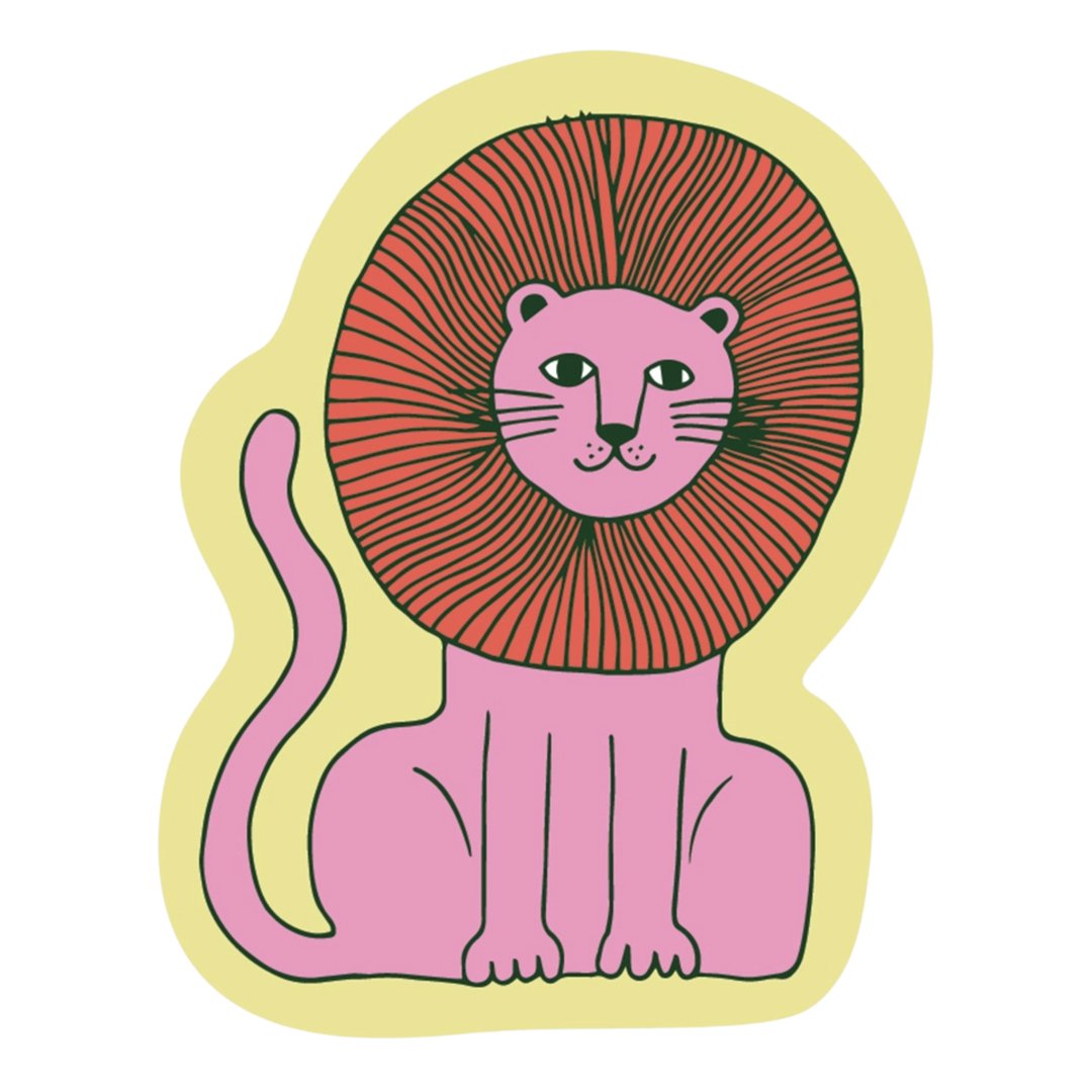 Lion Sticker