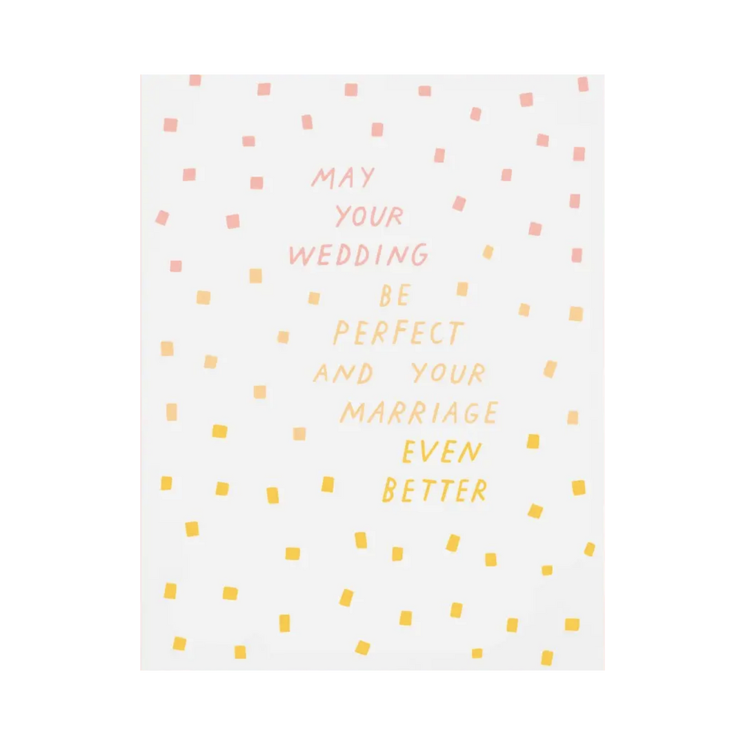Perfect Wedding Card