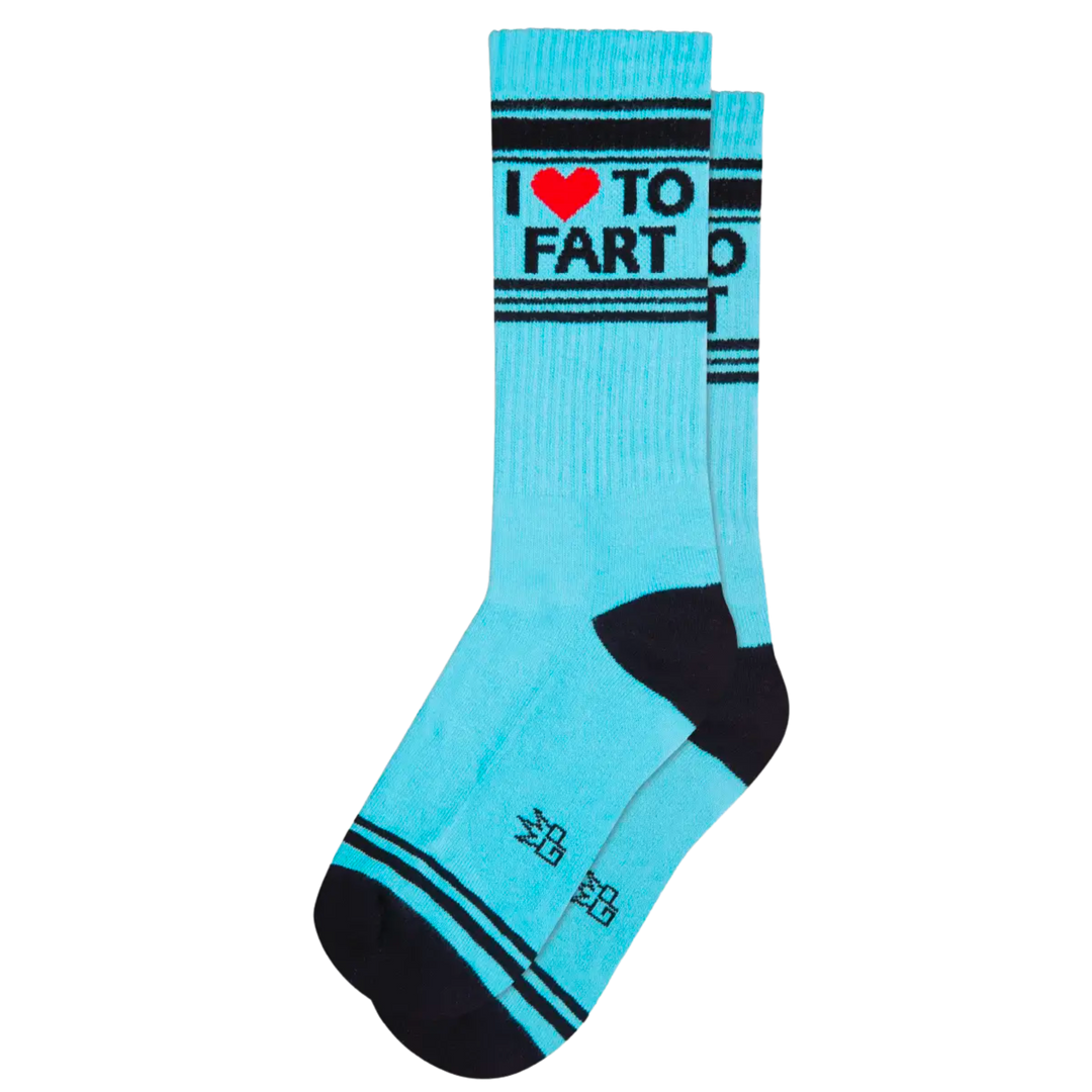I Love to Fart Socks