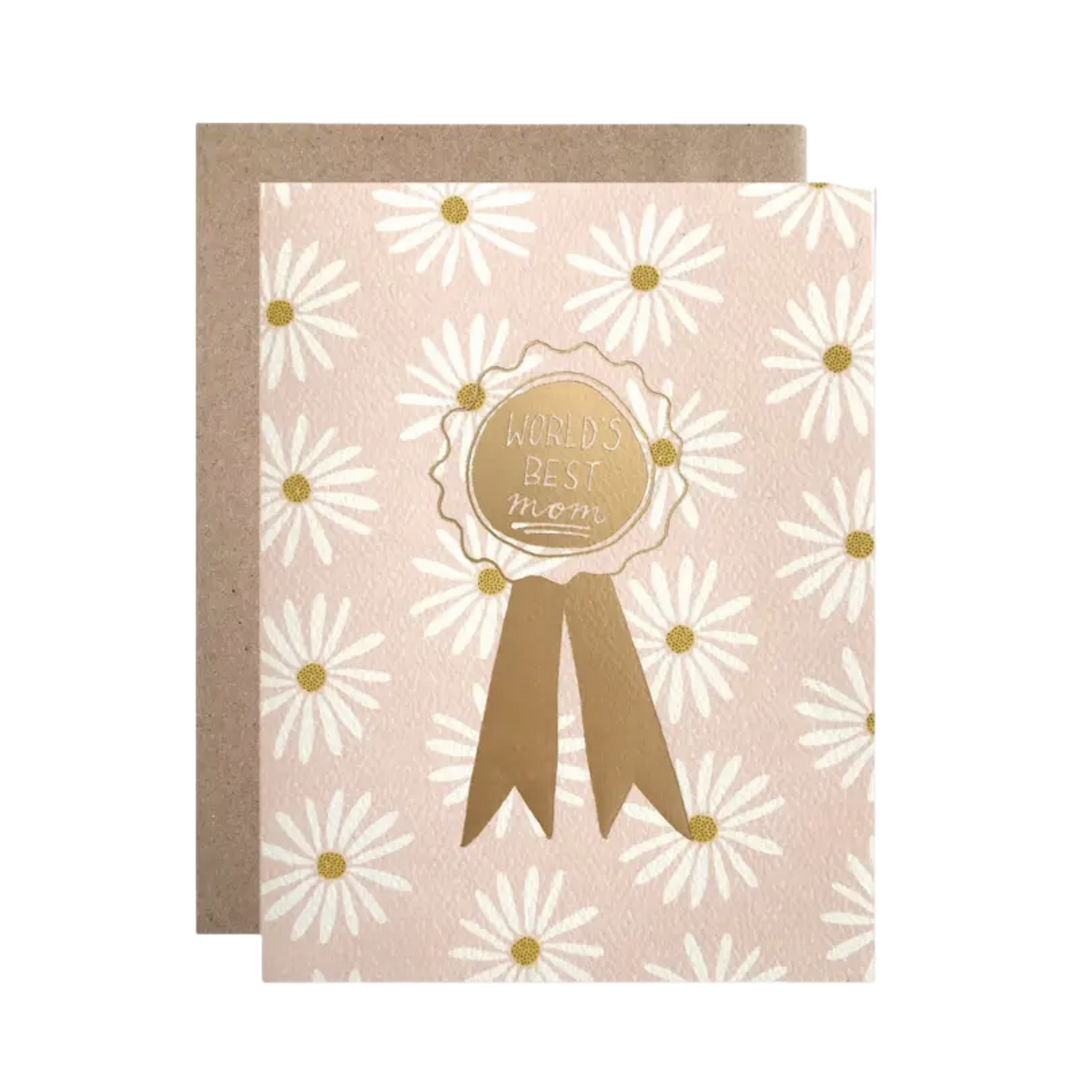 World's Best Mom Greeting Card