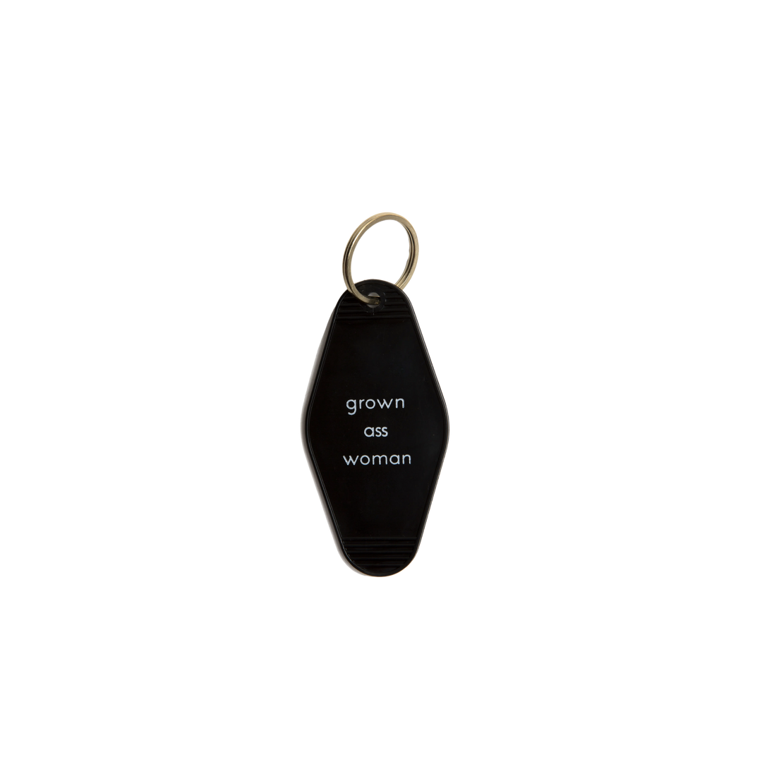 Grown Ass Woman Keytag