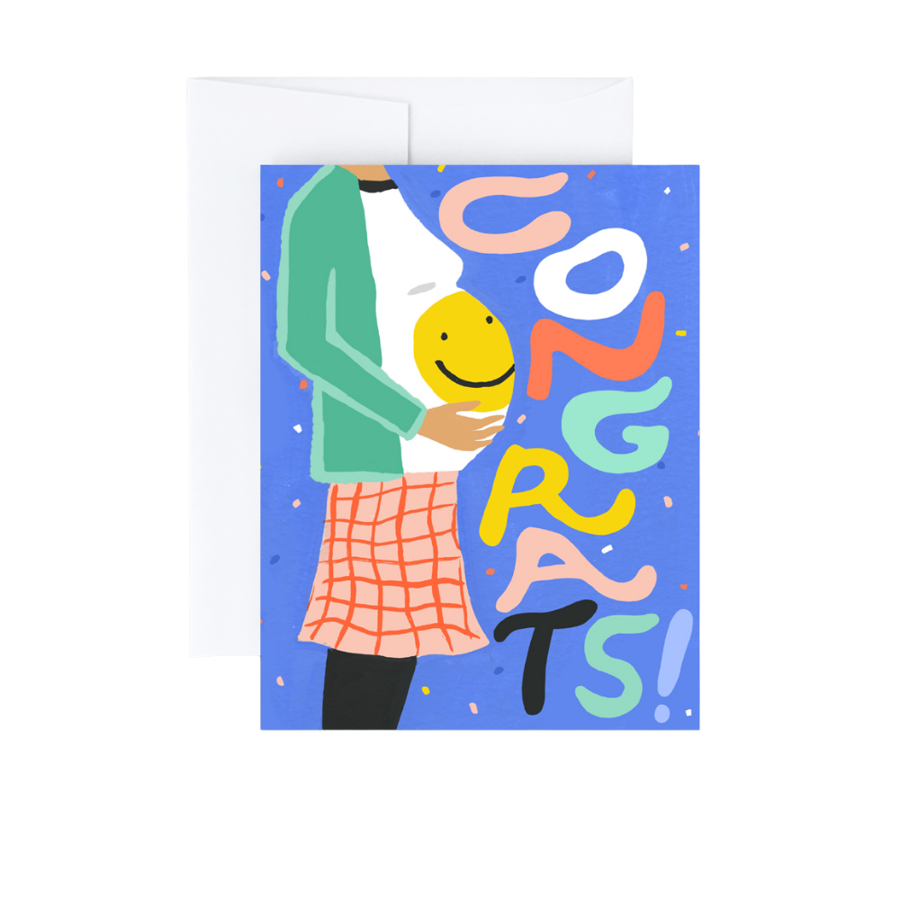 Congrats Belly Card