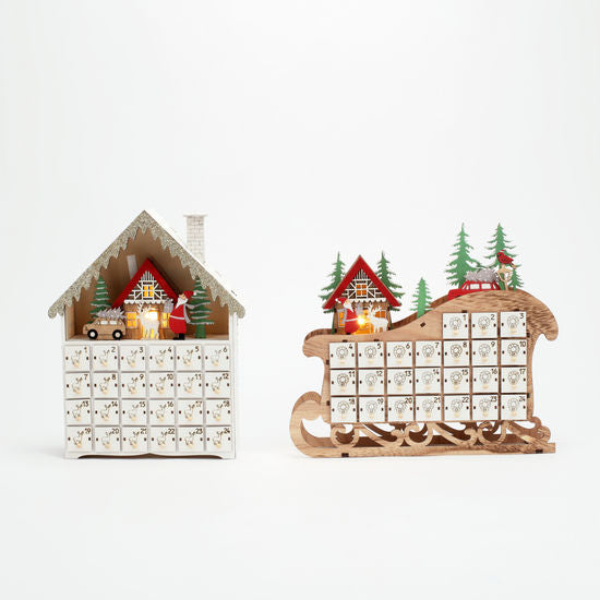 Advent Wooden Calendar